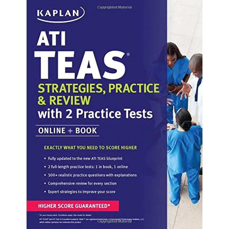 کتاب ATI TEAS Strategies, Practice  &  Review with 2 Practice Tests: Online + Book اثر Kaplan Test Prep انتشارات Kaplan Publishing