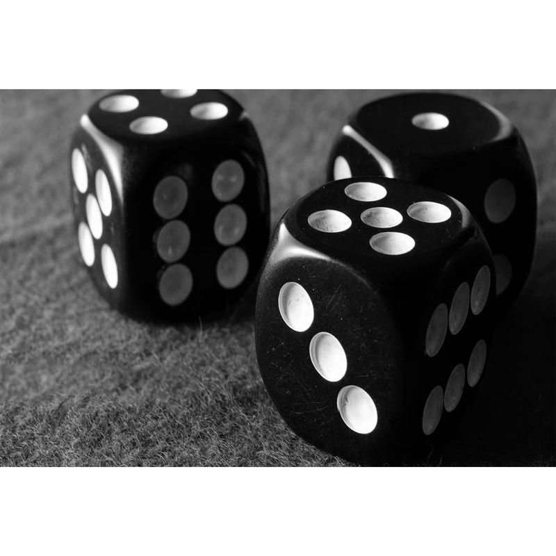تابلو شاسی مدل تاس مشکی T7216