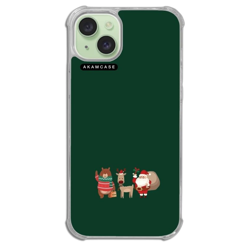 کاور آکام مدل AMCWTA15PLUS-CHRISTMAS3 مناسب برای گوشی موبایل اپل iPhone 15 Plus