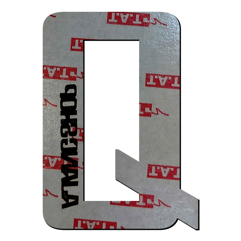 تابلو نشانگر طرح مستطیل مدل  تابلو راهنما  آژنگ  طرح حروف انگلیسی  کدQS-395