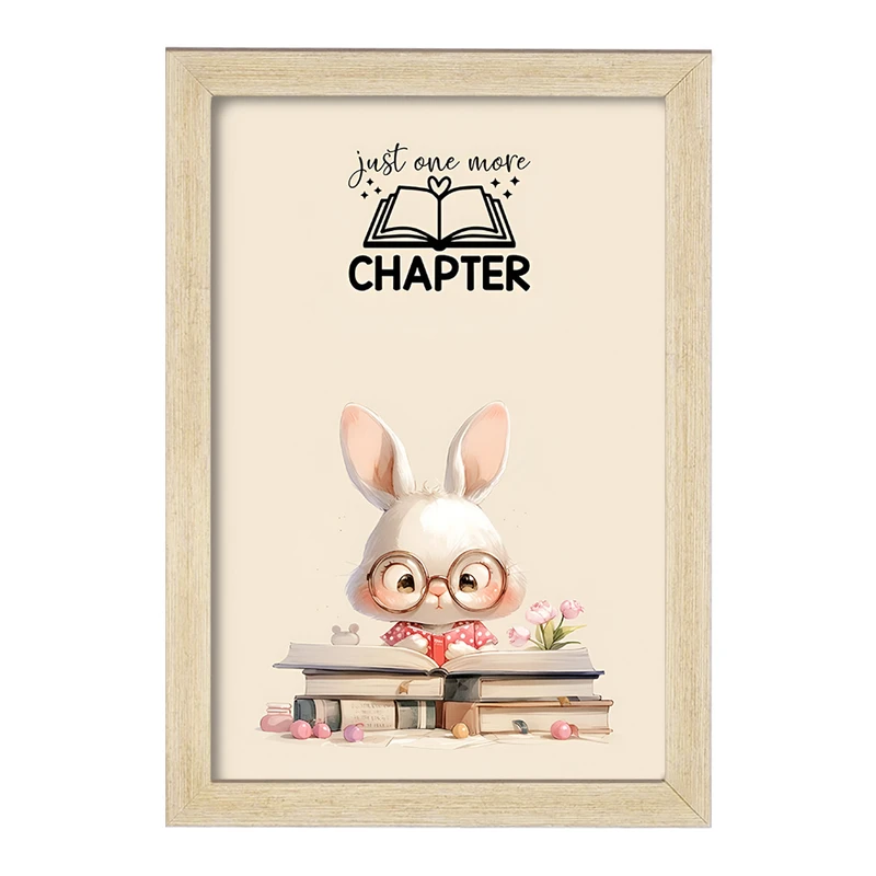 تابلو خندالو مدل Just One More Chapter کد F5848