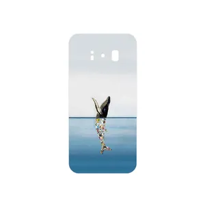 MAHOOT Collage of Sea Trash Cover Sticker for Samsung Galaxy S8
