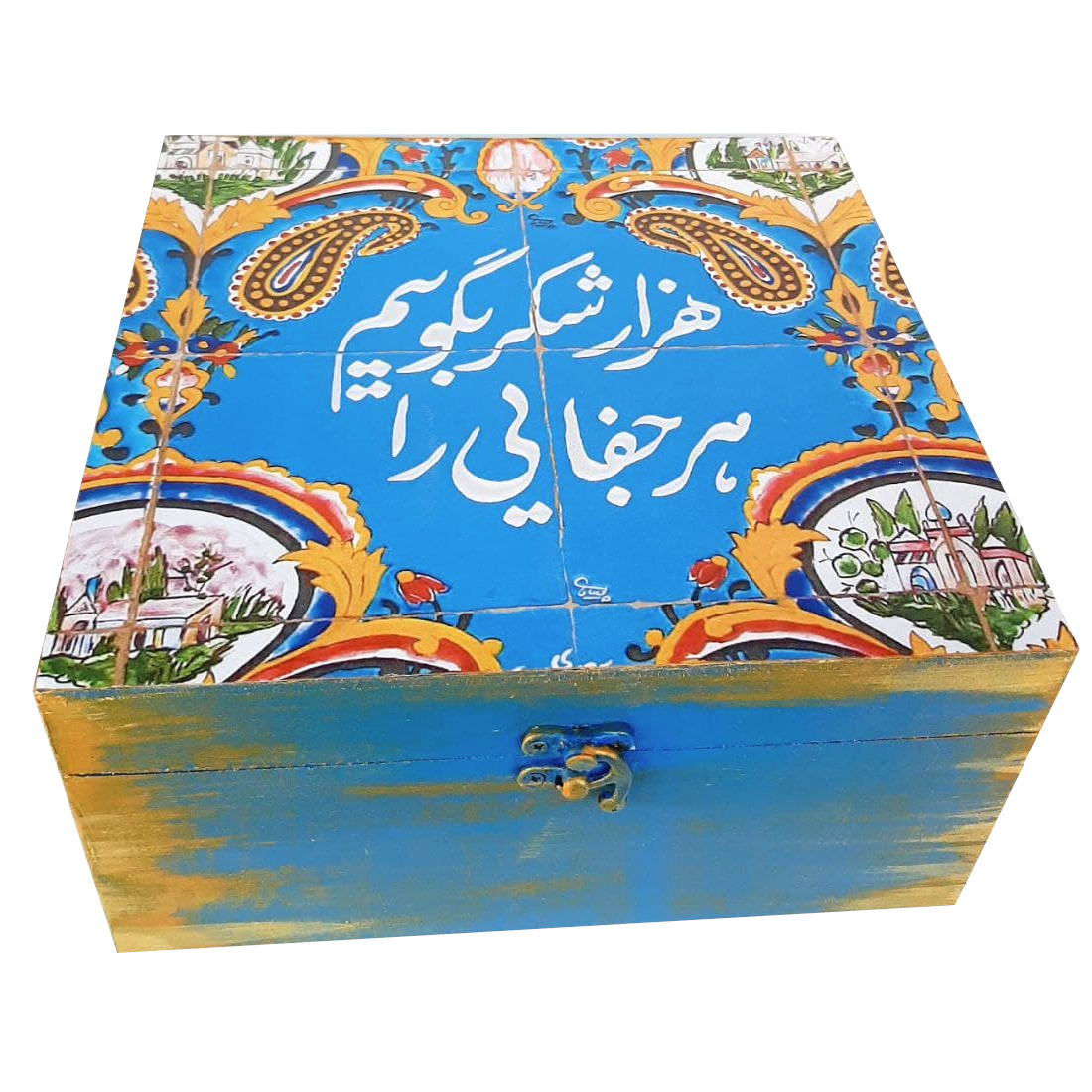 جعبه چای کیسه ای مدل سنتی