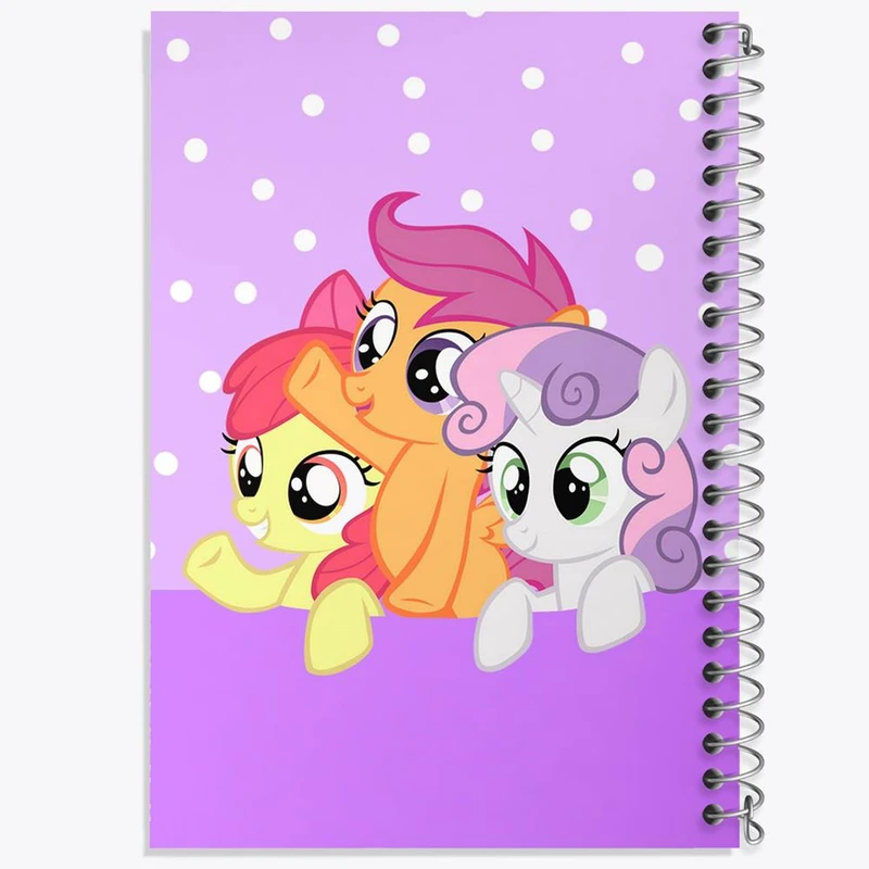 دفتر مشق 50 برگ خندالو مدل اسب پونی کد 24859