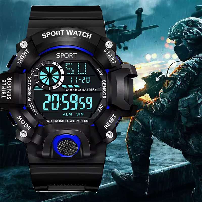 ساعت مچی دیجیتال مردانه مدل جهانی کد AB1 ساعت مچی دیجیتال مردانه مدل جهانی کد AB1