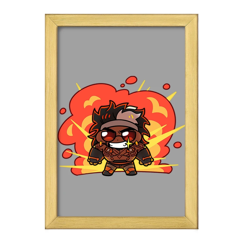 تابلو خندالو طرح بازی اورواچ (Overwatch) کد 31625