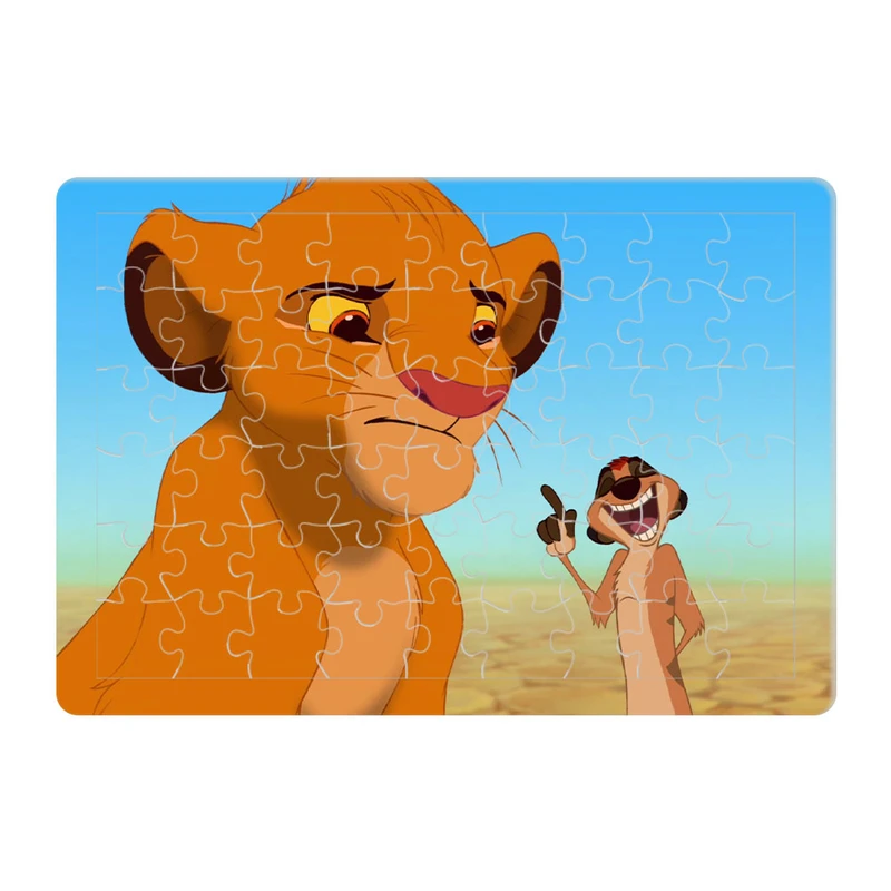 پازل 54 تکه هومرو مدل PL634 طرح انیمیشن شیرشاه