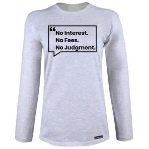 تی شرت آستین بلند زنانه 27 مدل No Internet کد MH1540