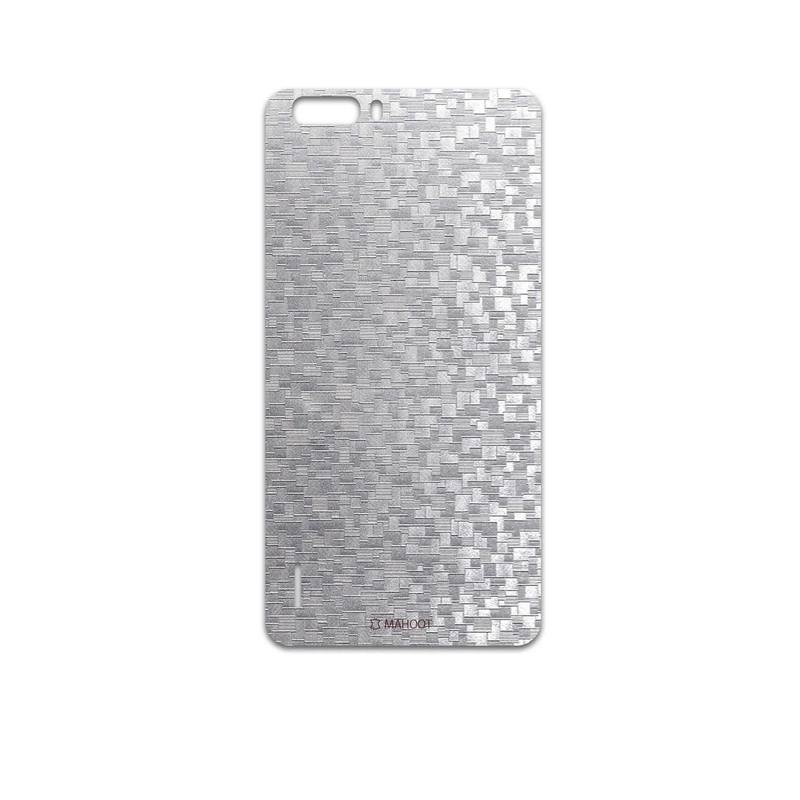 برچسب پوششی ماهوت مدل Silver-Silicon مناسب برای گوشی موبایل آنر 6 Plus