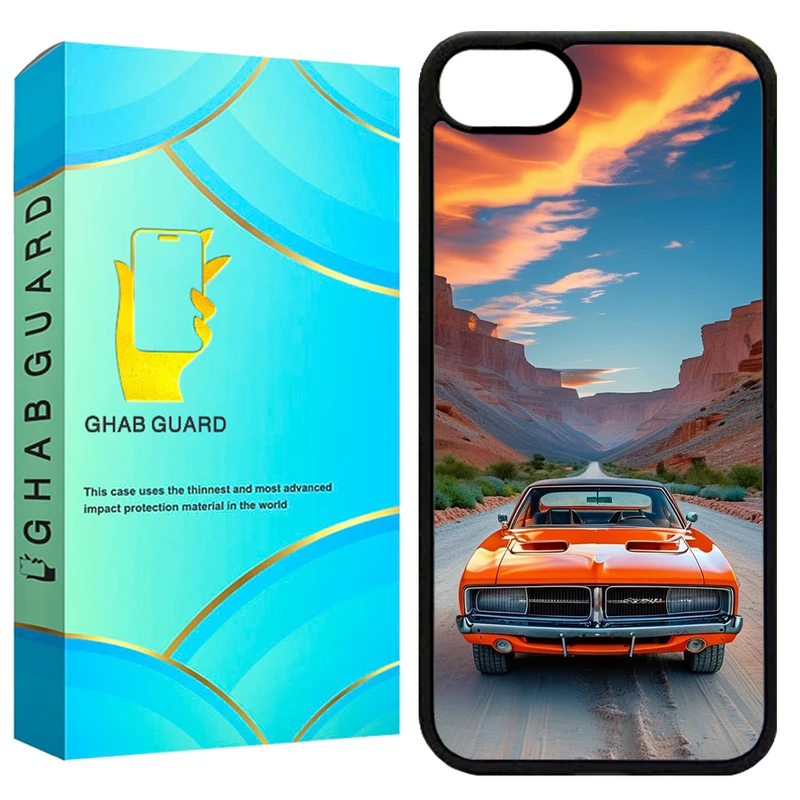 کاور قاب گارد طرح ماشین مدل G16E مناسب برای گوشی موبایل اپل iPhone 16e