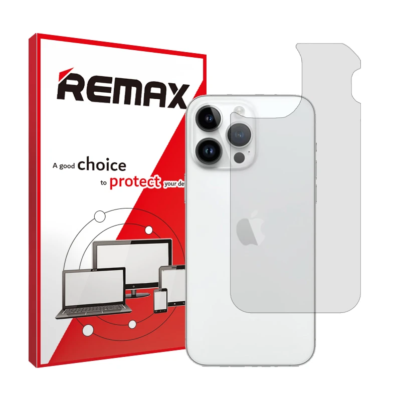 محافظ پشت گوشی شفاف ریمکس مدل HyGEL مناسب برای گوشی موبایل اپل iPhone 14 Pro Max