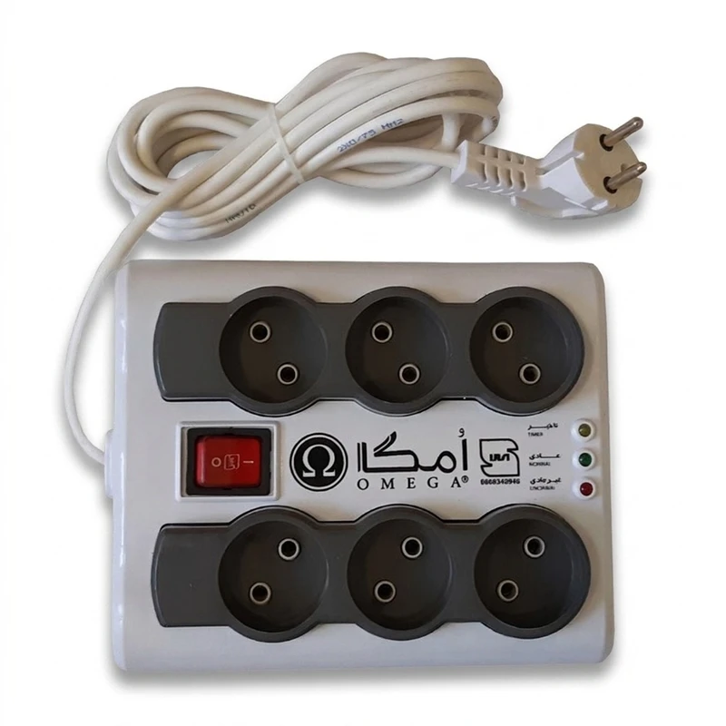 محافظ ولتاژ برق امگا مدل p6000
