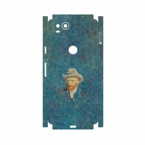 MAHOOT Self portrait with a gray felt hat-FullSkin Cover Sticker for Google Pixel 2