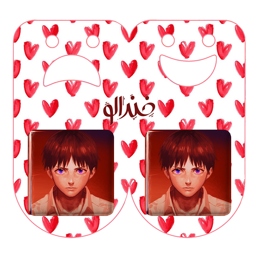 پیکسل خندالو مدل شینجی انیمه اونگلیون کد 13823 به همراه مگنت