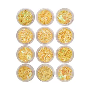 تزیین ناخن مدل g39 مجموعه 12 عددی