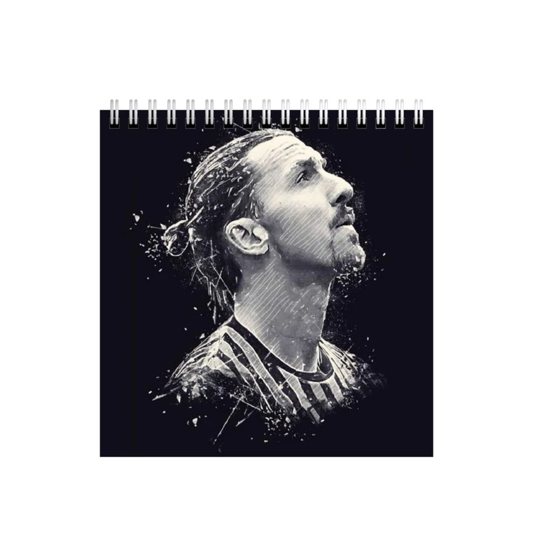 دفتر طراحی 50 برگ طرح زلاتان ابراهیموویچ کد 1287597