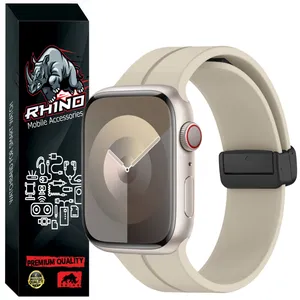 Rhino Magnet Model Strap Suitable for Apple Watch Series 9 45mm / Series 8 45mm / Series 7 45mm 