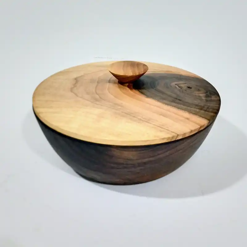 شکلات خوری چوبی مدل دو گردو