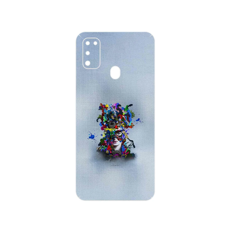 برچسب پوششی ماهوت مدل Collage of surreal Portrait of Women 4 مناسب برای گوشی موبایل سامسونگ Galaxy M30s