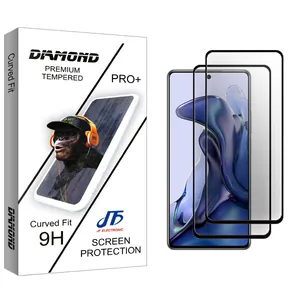 JF Diamond Glass Ceramics Screen Protector For Xiaomi 11T 5G 21081111RG Pack Of 2