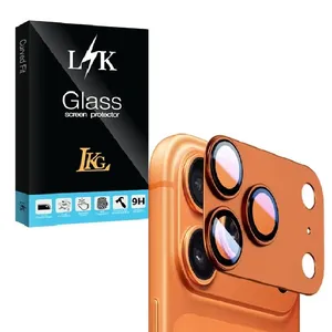 محافظ لنز دوربین فلزی ال کا جی مدل 3D LKK مناسب برای گوشی موبایل اپل iPhone 17 Pro Max
