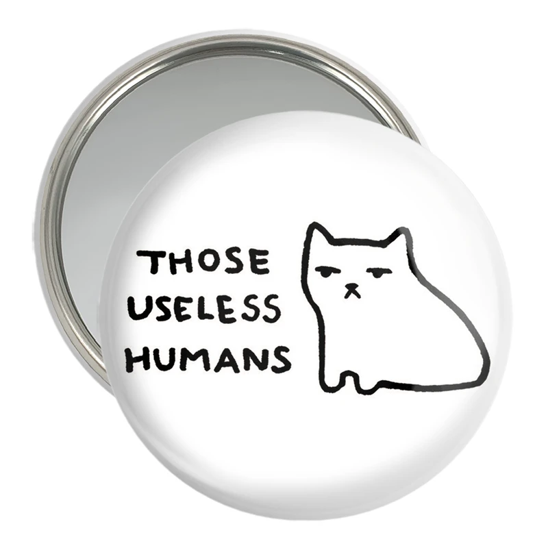 آینه جیبی خندالو مدل گربه ناامید کد 29320