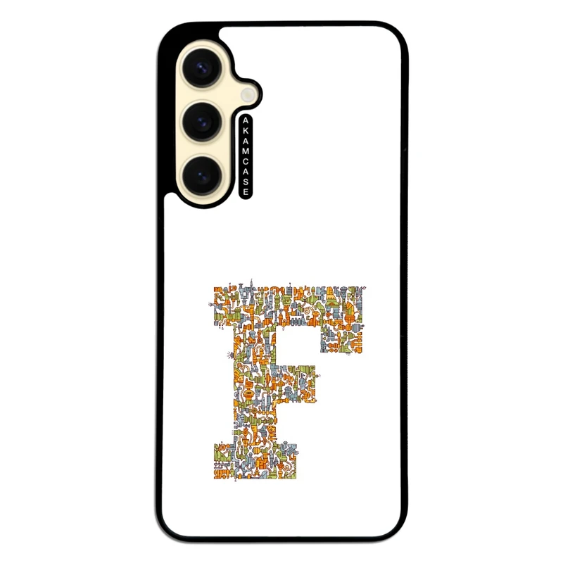 کاور آکام مدل AMC-WSGS24FE-ALPHADOODLEBET-6 مناسب برای گوشی موبایل سامسونگ Galaxy S24 FE