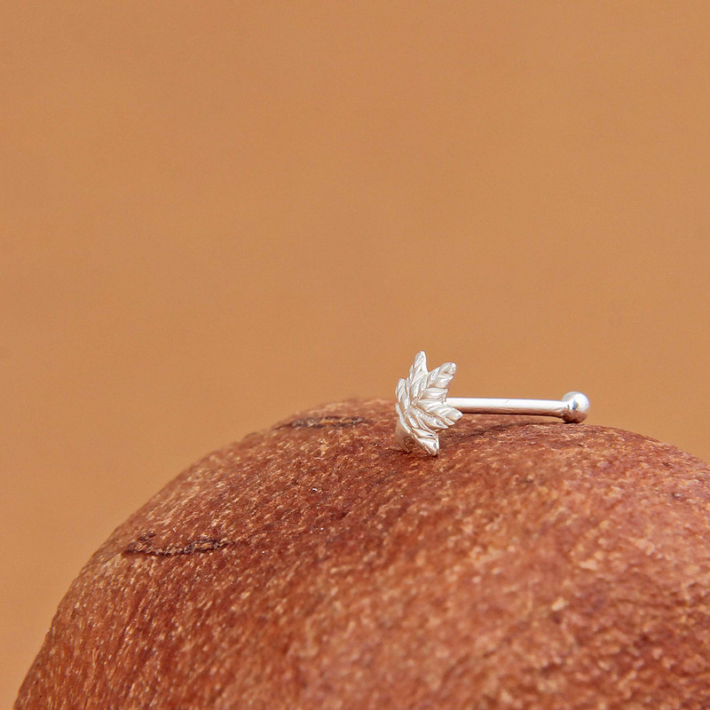 پیرسینگ نقره زنانه مدل فانتزی کد GZN_286