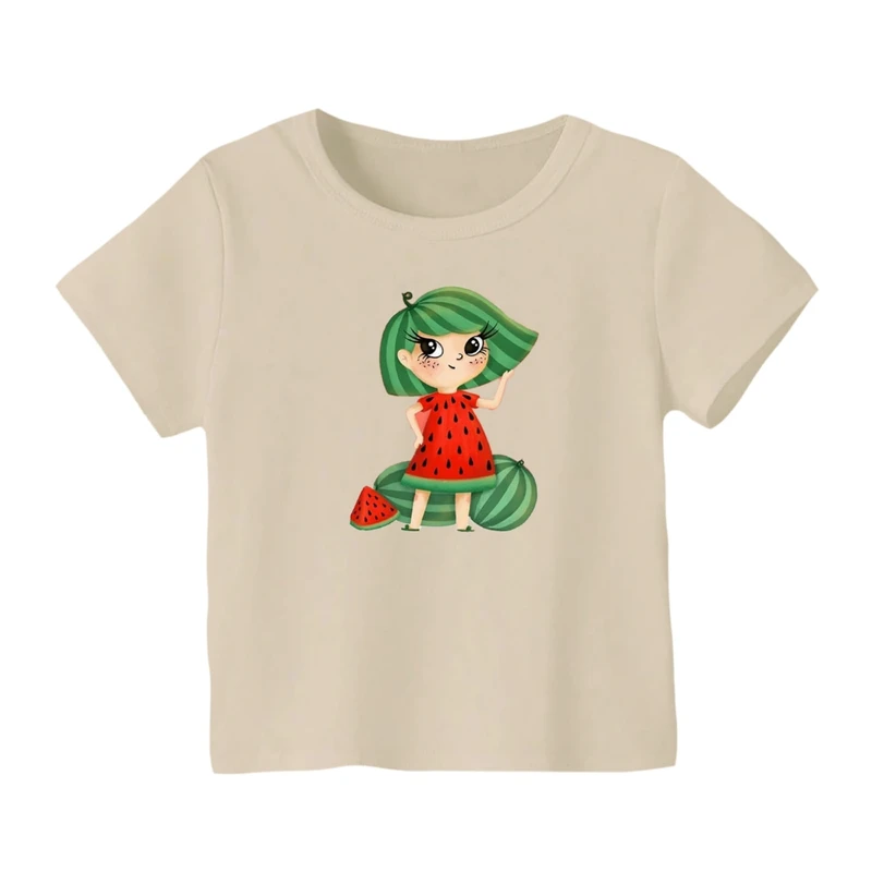 تی شرت آستین کوتاه بچگانه مدل دخترک یلدایی کد 15