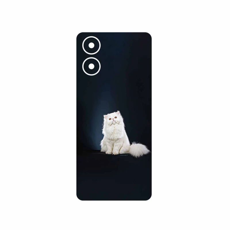 برچسب پوششی ماهوت مدل Persian_cat مناسب برای گوشی موبایل موتورولا Moto G04s
