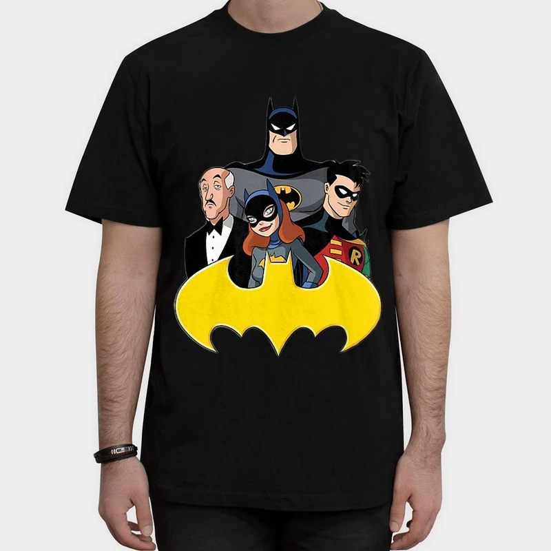 تیشرت آستین کوتاه مردانه مدل بتمن