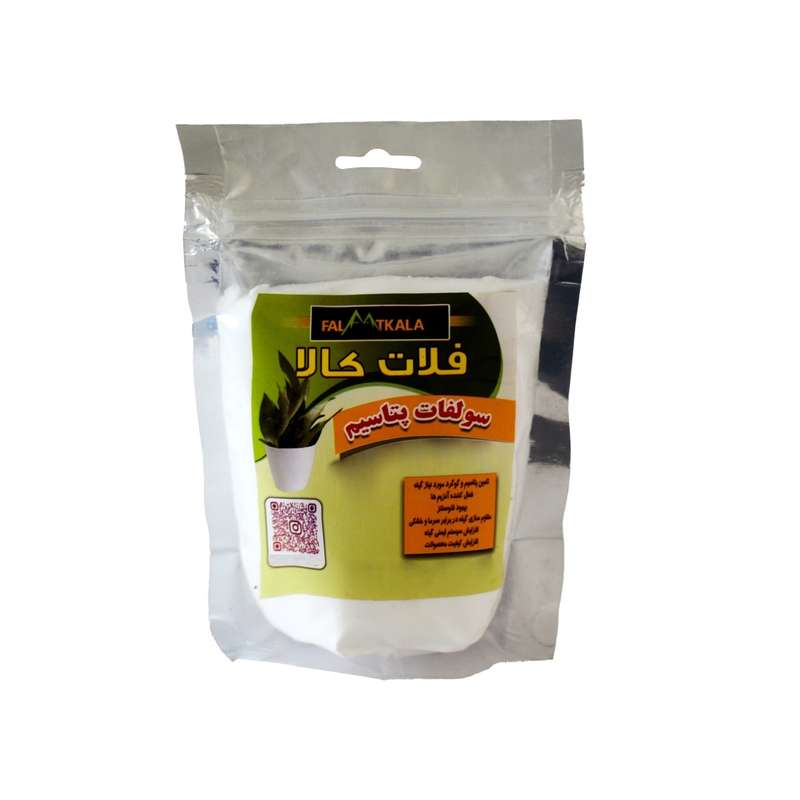 سولفات پتاسیم فلات کالا مدل SP100G وزن 100 گرم