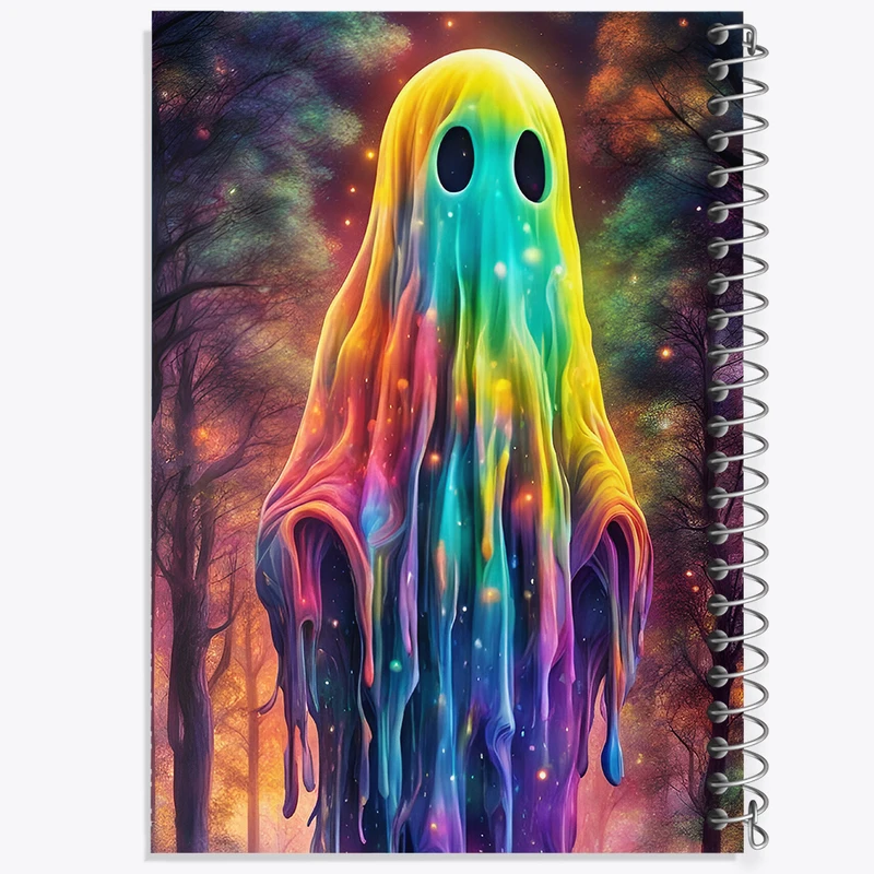 دفتر شطرنجی 50 برگ خندالو طرح روح کیوت کد N4395