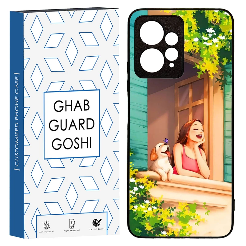 کاور قاب گارد گوشی طرح دخترانه کد TPU-015 مناسب برای گوشی موبایل شیائومی Redmi Note 12 4g