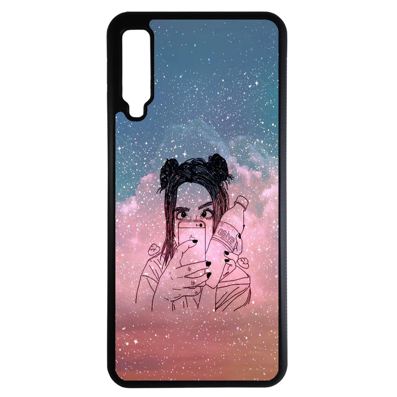 کاور طرح دخترانه کد 11053889 مناسب برای گوشی موبایل سامسونگ galaxy A750 / A7 2018