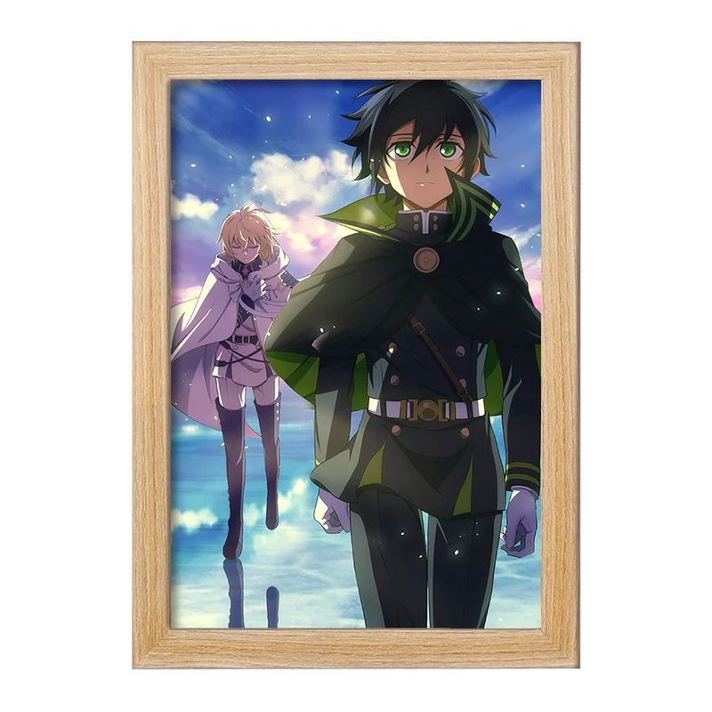 تابلو خندالو مدل یویچیرو و میکائیل انیمه اسرافیل پایانی  کد 12662