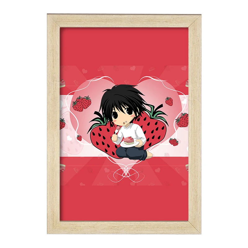 تابلو خندالو مدل ال لاولیت انیمه دفترچه مرگ Death Note  کد 11326