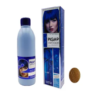 رنگ پیگار شماره N8(9.0) حجم 100میلی لیتر رنگ بلوند خیلی روشن به همراه اکسیدان نه درصدی حجم 150میلی لیتر