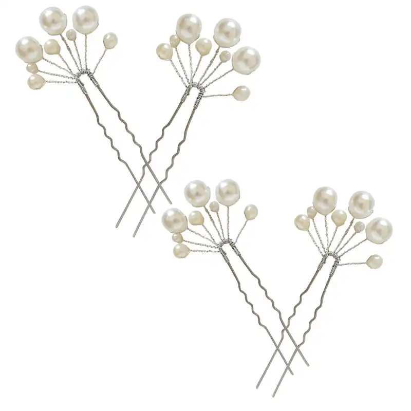 سنجاق مو زنانه کد SSH01 بسته 4 عددی