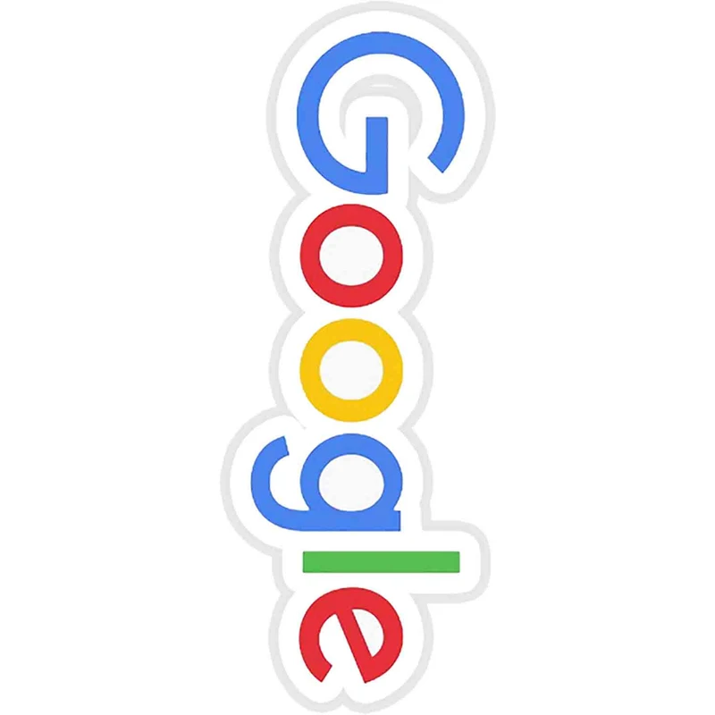 استیکر لپ تاپ طرح New Google Logo  کد ST1310