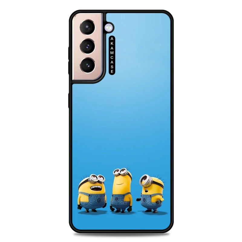 کاور آکام مدل AMC-WSGS21P-MINIONS10 مناسب برای گوشی موبایل سامسونگ Galaxy S21 Plus