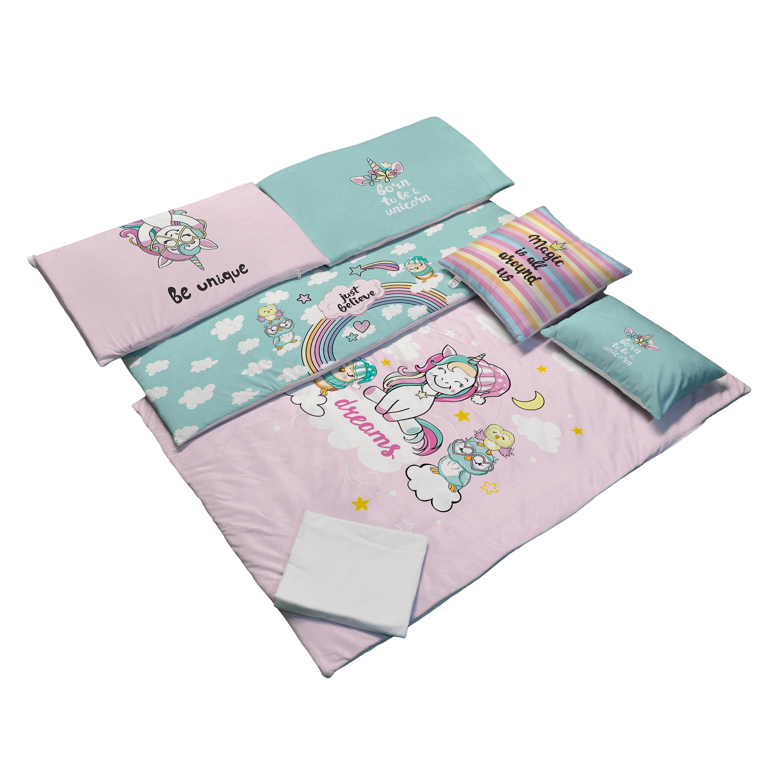 سرویس خواب 7 تکه کودک مدل تکشاخ HN10