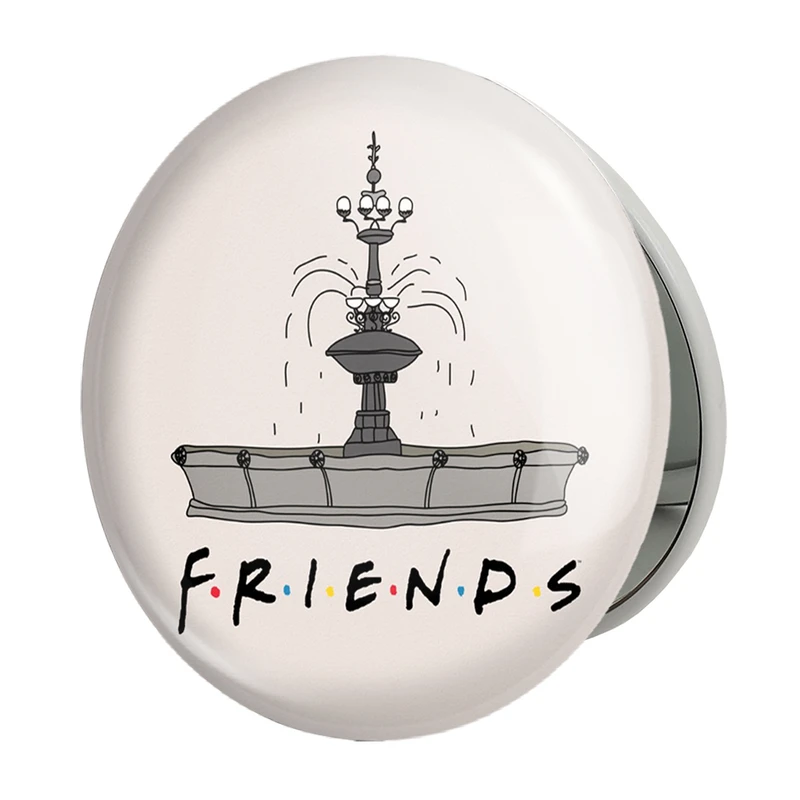 آینه جیبی خندالو طرح فرندز Friends مدل تاشو کد 31177