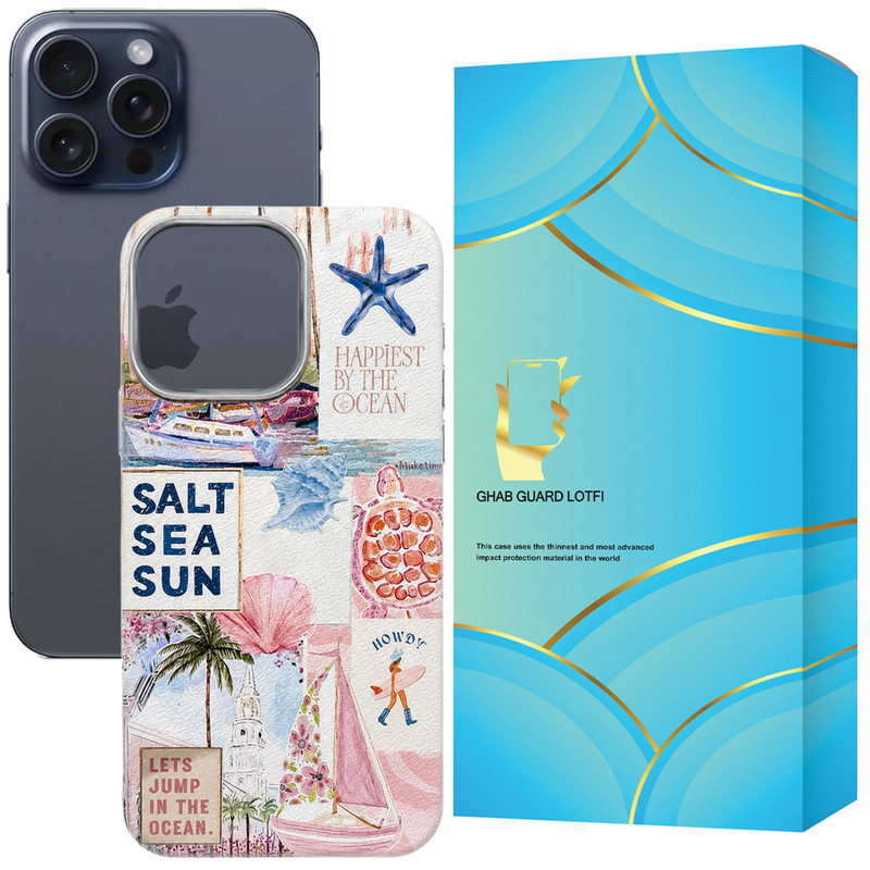 کاور قاب گارد لطفی مدل SUMERMAS مناسب برای گوشی موبایل اپل iPhone 15 Pro Max