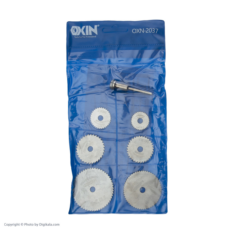 مجموعه 7 عددی صفحه فرز اکسین  مدل OXN-2037
