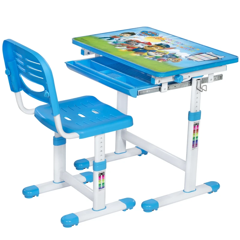 ست میز تحریر و صندلی مشتاق مدل قابل تنظیم سگهای نگهبان 