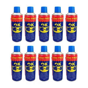 اسپری روان کننده اوکی مدل دبلیو دی فورتی حجم 450 میلی لیتر بسته 10 عددی