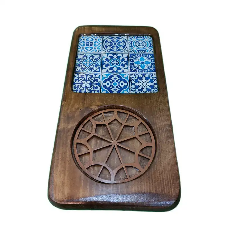 زیر لیوانی چوبی مدل 105