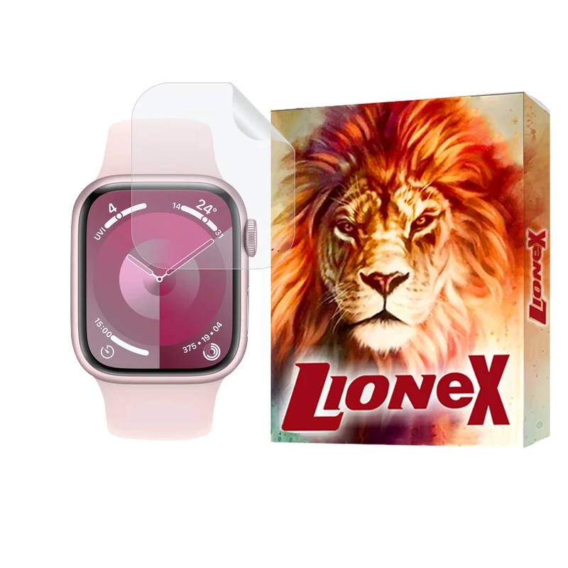 محافظ صفحه نمایش نانو لایونکس مدل MTBWL مناسب برای اپل واچ  series 4 / 5 /6 44 mm