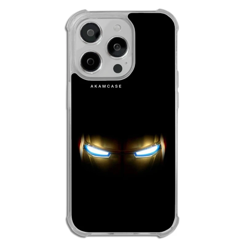 کاور آکام مدل AMCWTA14PRO-IRON MAN16 مناسب برای گوشی موبایل اپل iPhone 14 Pro